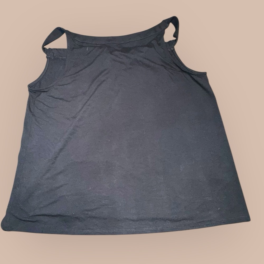 J.Jill Wearever Collection Black Tank Top Women's Size M NWT Stretch